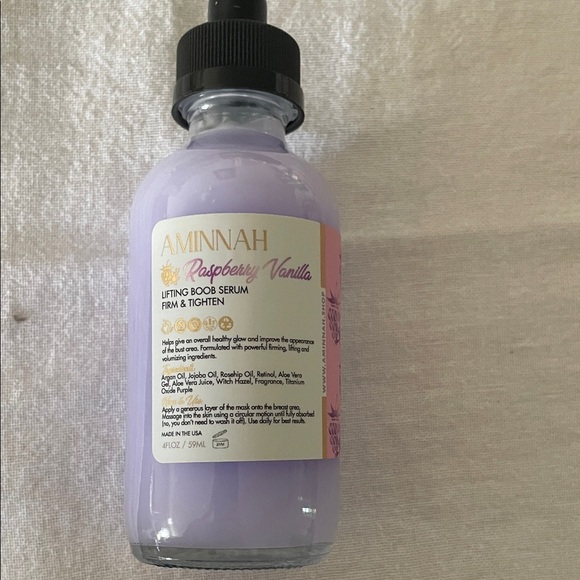 Aminnah Raspberry Vanilla Lifting Body Serum - Picture 1 of 1